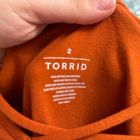 Cute Orange Top - Picture 5 of 5